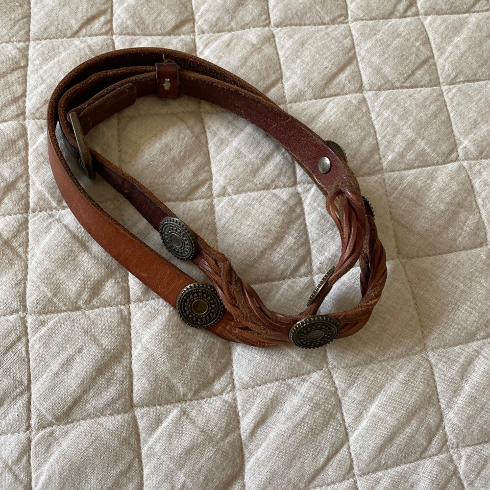 Urban outfitters ecote leather belt southwestern